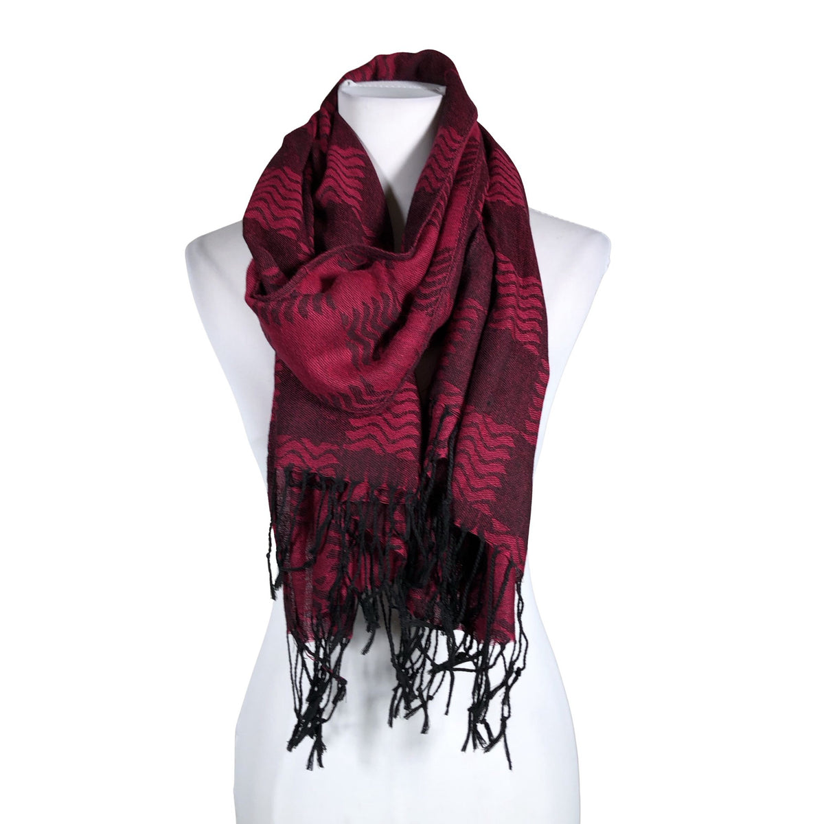 Unisex Pashmina - Scarf, size Midi - Pink (1)