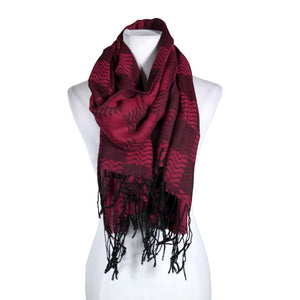 Unisex Pashmina - Scarf, size Midi - Pink (1)