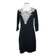 Unisex Lumoan - Tricot dress, size 38 - Black ()