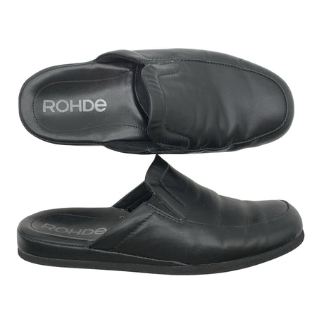 Unisex Rohde - Slip-on shoes, size 38 - Black ()