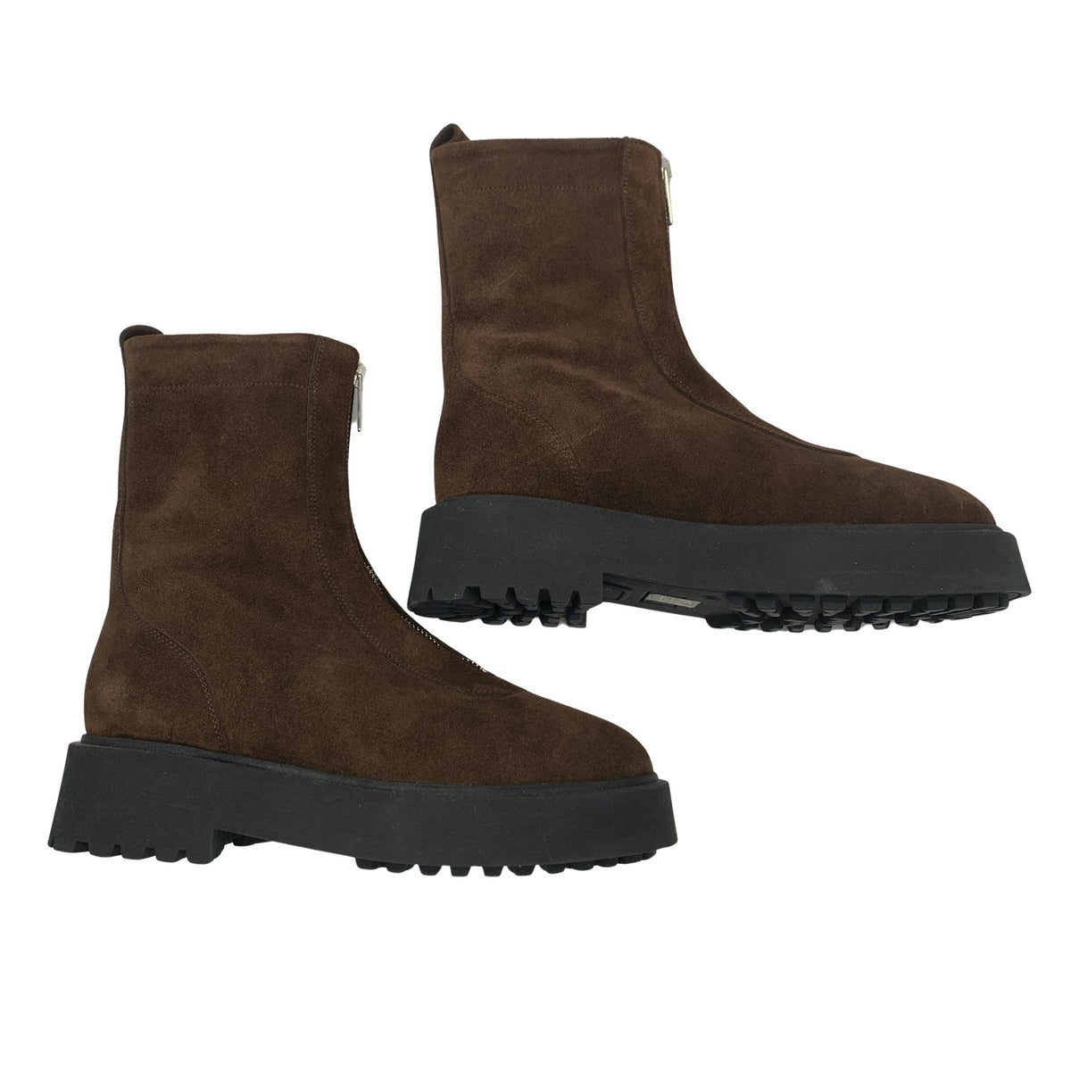 Unisex Flattered - Ankle boots, size 40 - Brown (1)
