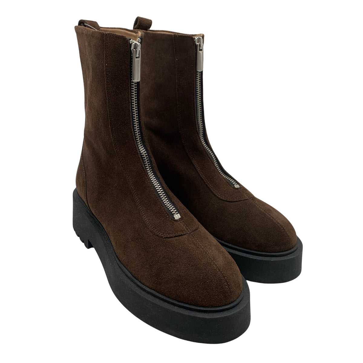 Unisex Flattered - Ankle boots, size 40 - Brown (2)
