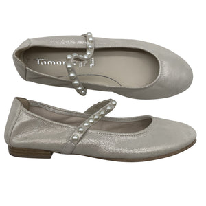 Unisex Tamaris - Ballerinas, size 39 - Silver (1)