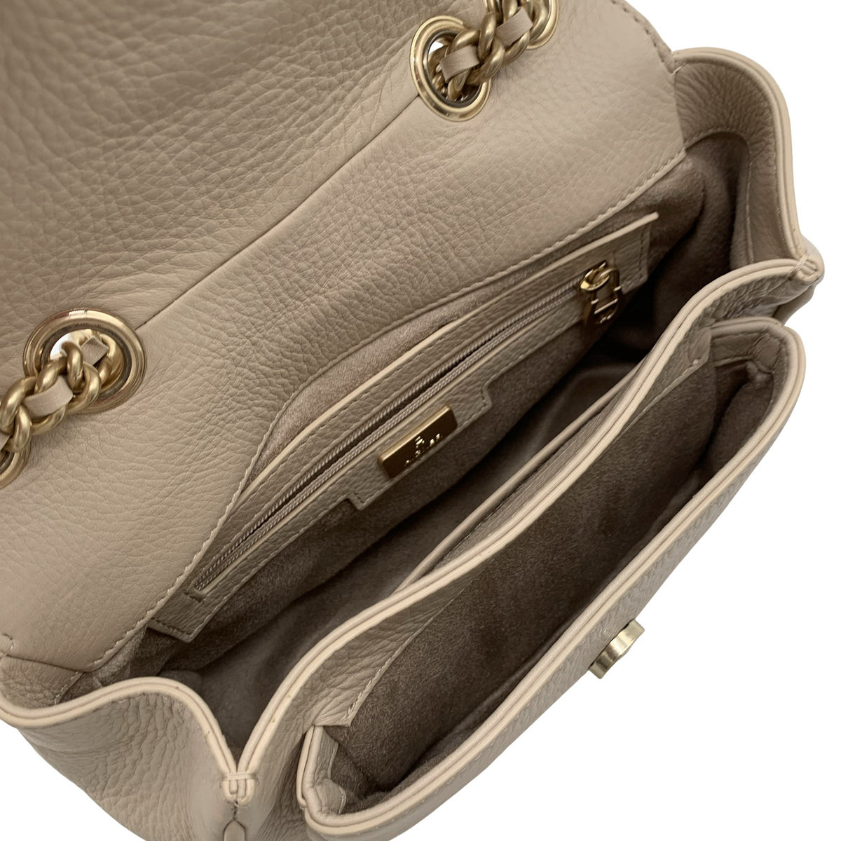Unisex Aigner - Shoulder bag, size Mini - Beige (3)