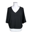 Unisex Sisley - Short-sleeved blouse, size 36 - Black ()