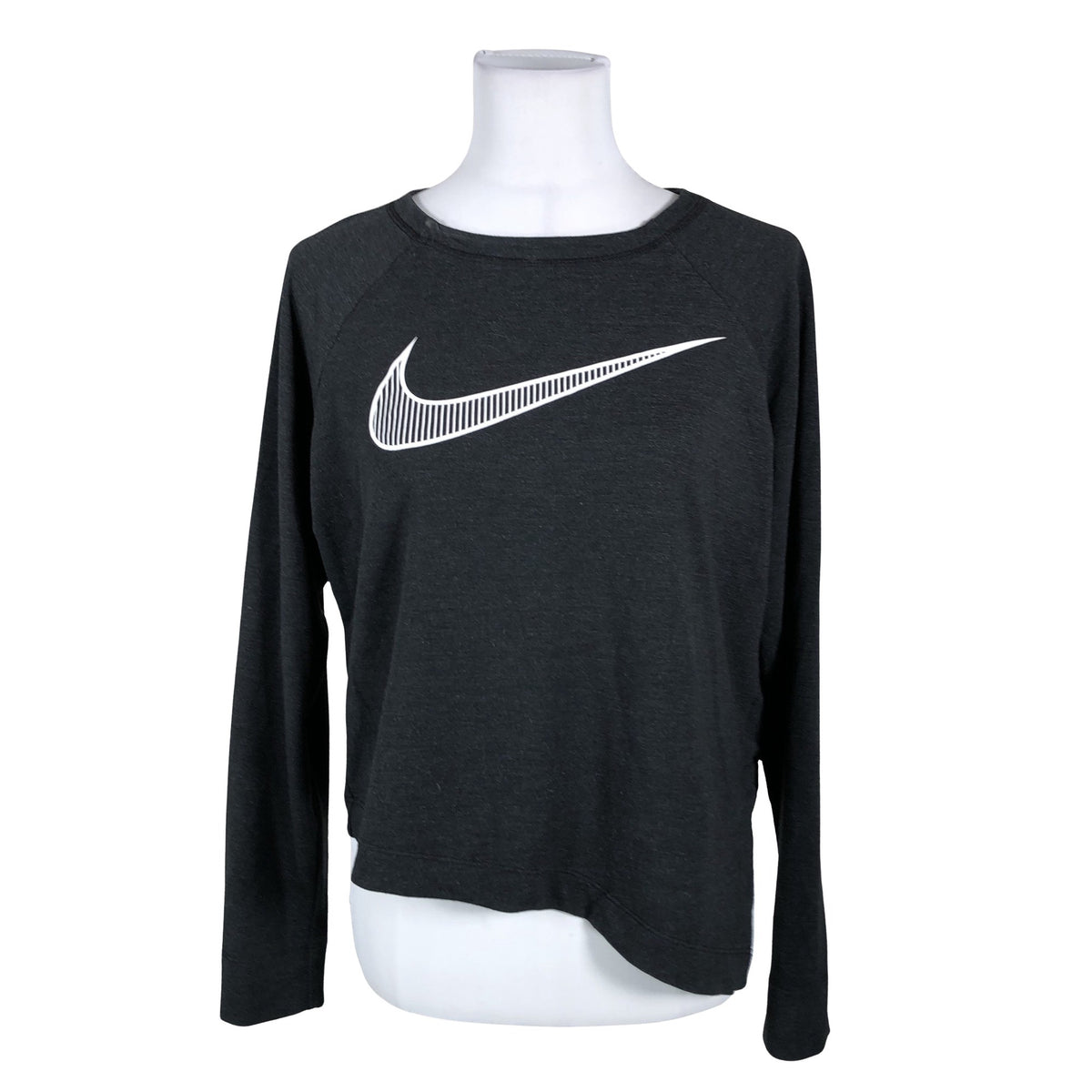 Unisex Nike - Sports shirt, long sleeve, size 40 - Gray (1)