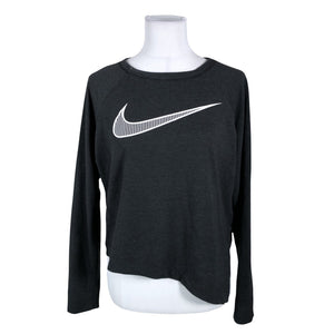 Unisex Nike - Sports shirt, long sleeve, size 40 - Gray (1)