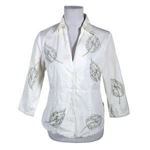 Unisex O.I.S - Collared shirt, size 36 - Beige (1)