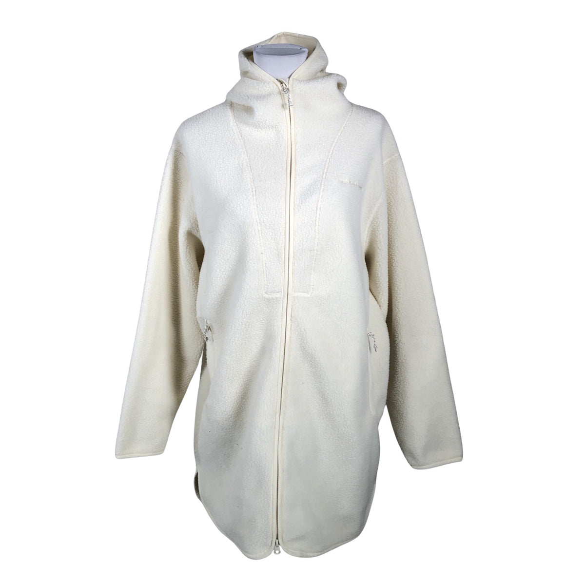 Unisex Peak Performance - Fleece jacket, size 40 - Natural white (1)