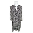 Unisex Part two - Schiffon dress, size 40 - Black ()