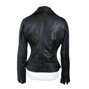 Unisex Cigno Nero - Leather jacket, size 40 - Black (2)