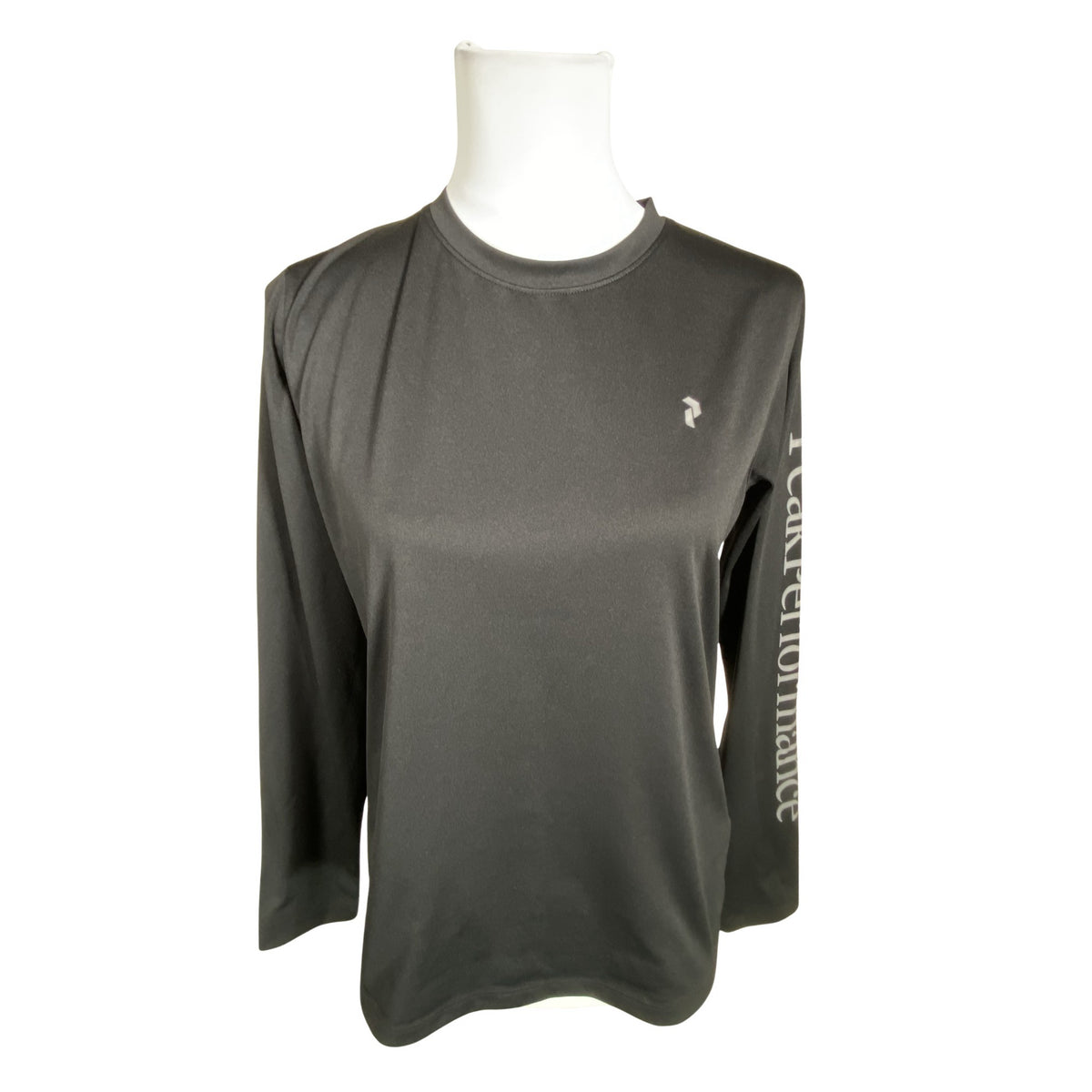 Unisex Peak Performance - Sports shirt, long sleeve, size 40 - Black (1)