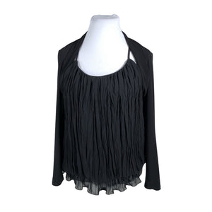 Unisex Joseph Ribkoff - Blouse, size 46 - Black (1)