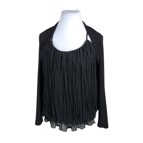 Unisex Joseph Ribkoff - Blouse, size 46 - Black ()
