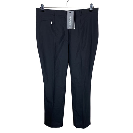 Unisex Steilmann - Straight leg trousers, size 46 - Black ()