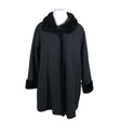 Unisex Menuetto - Wool coat, size 48 - Black ()