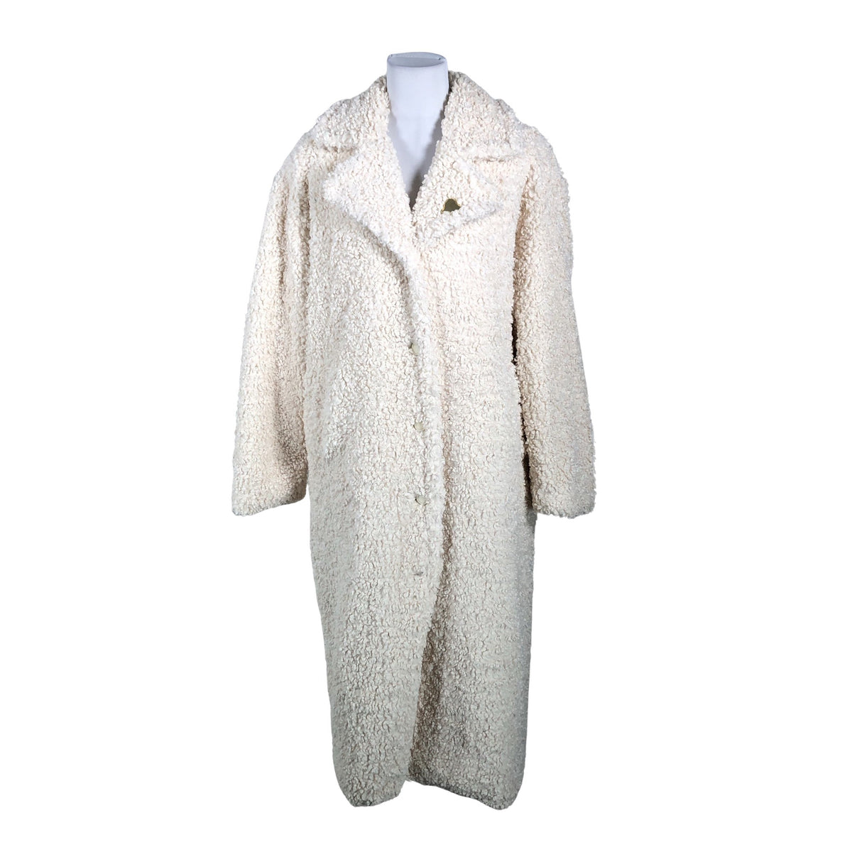 Unisex Fabienne Chapot - Faux fur coat, size 38 - Natural white (1)