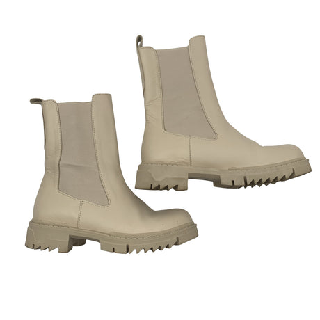 Unisex Na-KD - Ankle boots, size 38 - Beige ()