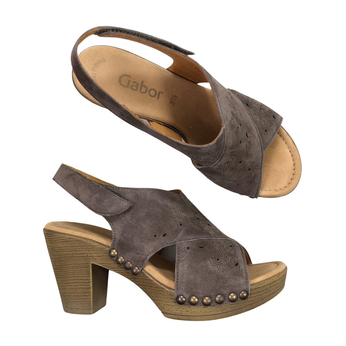Unisex Gabor - Korolliset sandaalit, koko 36 -  (1)