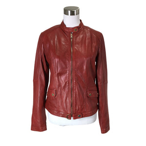 Unisex Massimo Dutti - Nahkatakki, koko 40 -  (1)