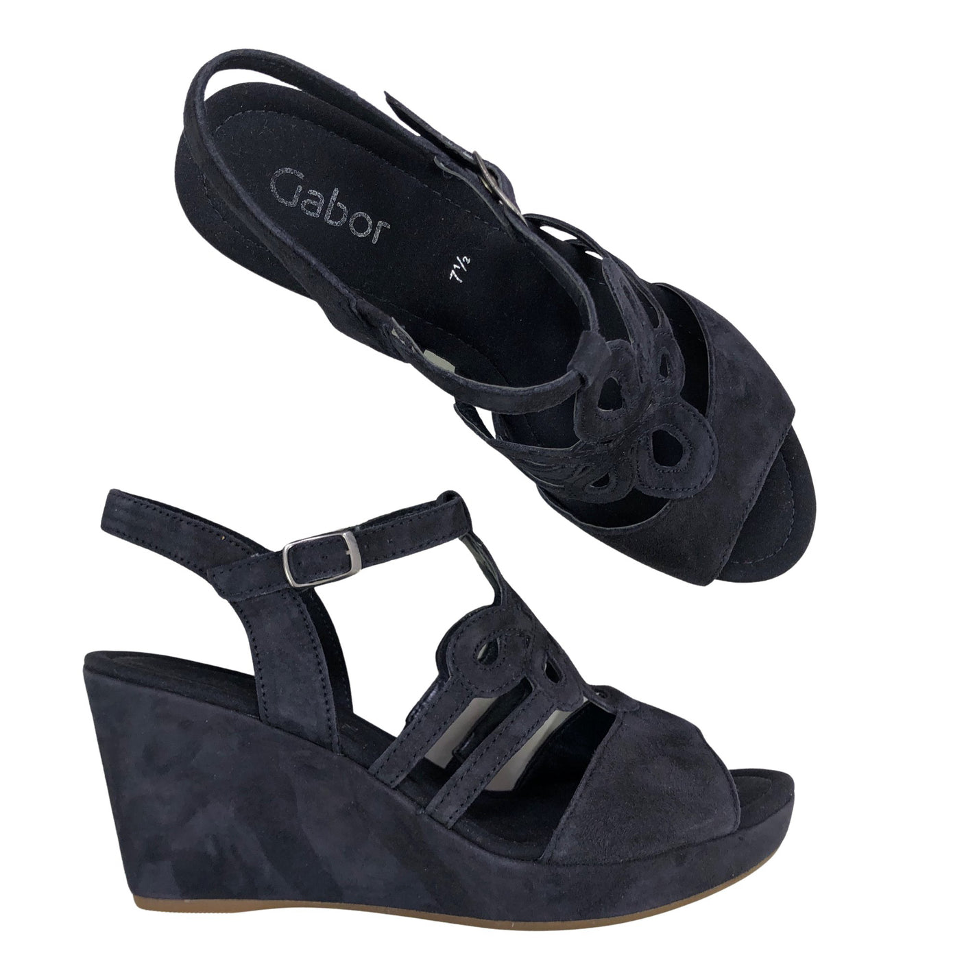 Unisex Gabor - Kiilakorkosandaalit, koko 41 -  (1)
