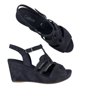 Unisex Gabor - Kiilakorkosandaalit, koko 41 -  (1)
