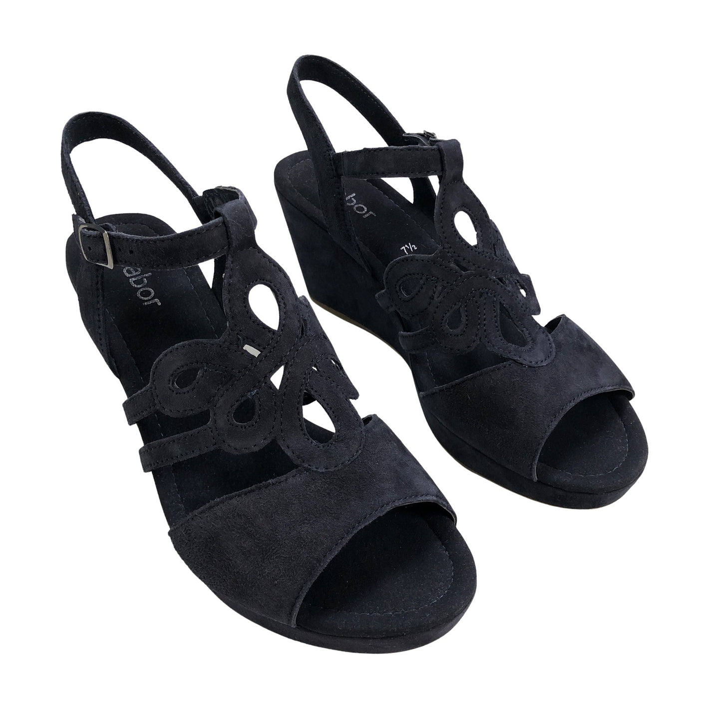 Unisex Gabor - Kiilakorkosandaalit, koko 41 -  (2)
