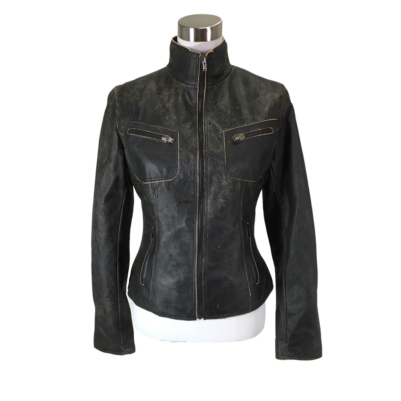 Unisex Karrax - Nahkatakki, koko 40 -  (1)