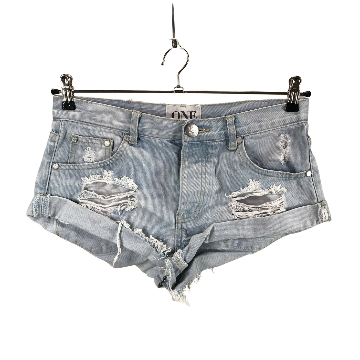 Unisex One - Farkkushortsit, koko 38 -  (1)