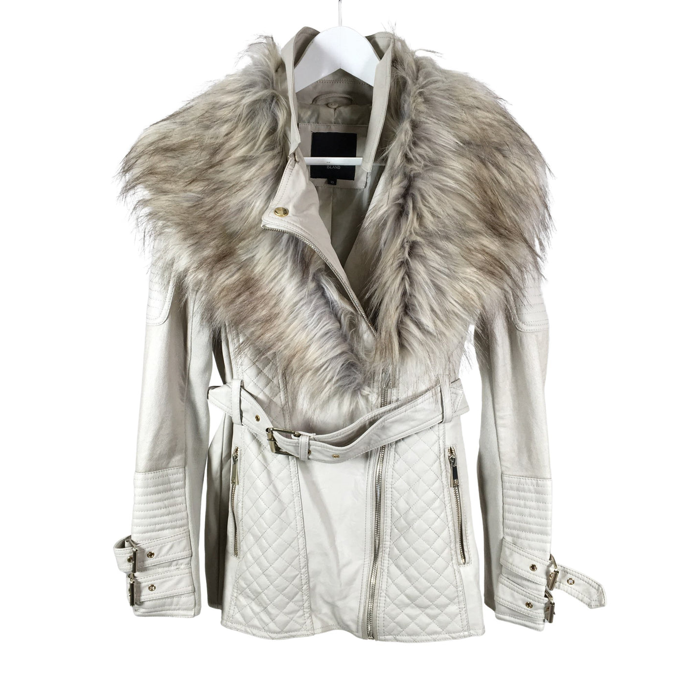 Unisex River Island - Nahkatakki, koko 36 -  (3)