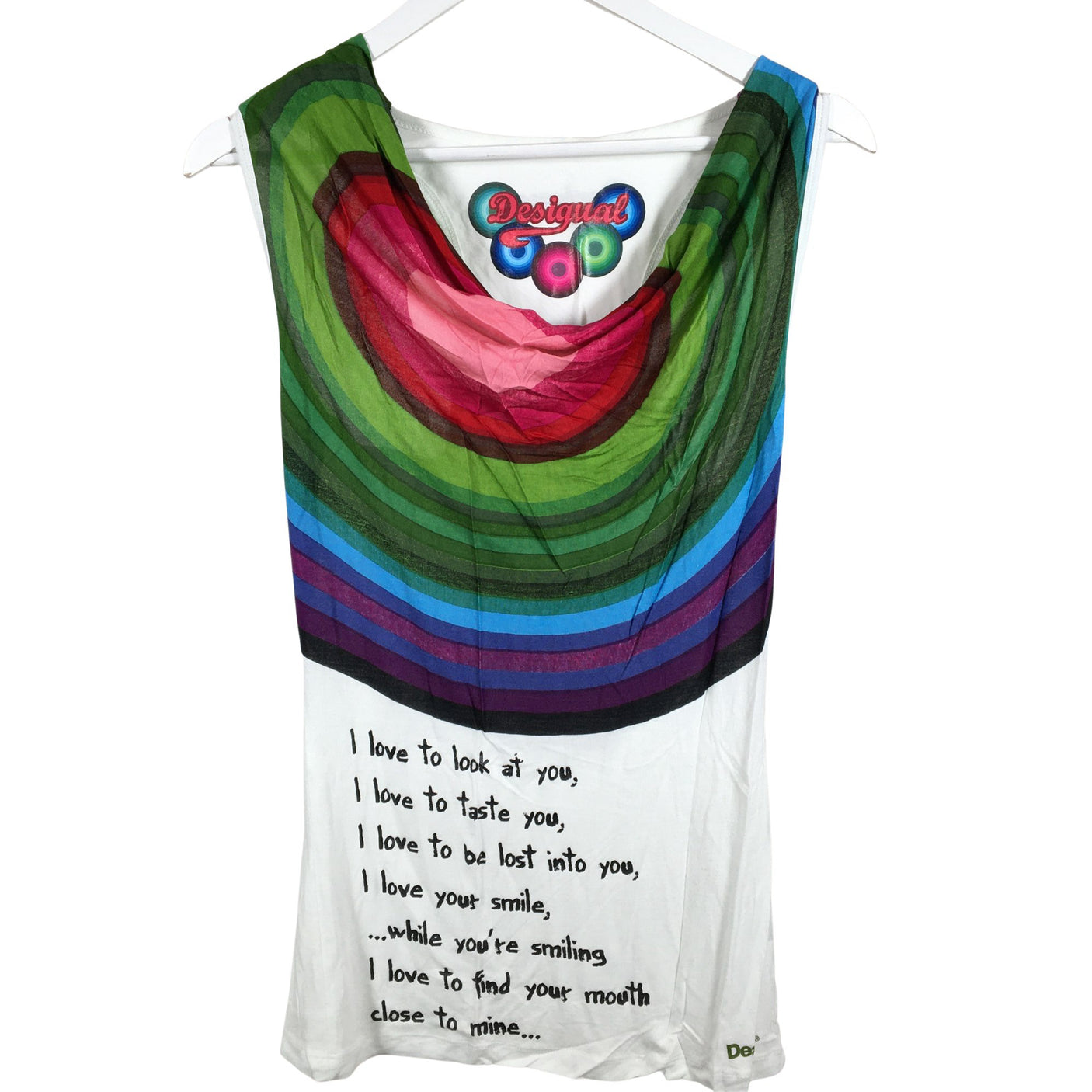 Unisex Desigual - Trikootoppi, koko 38 -  (1)