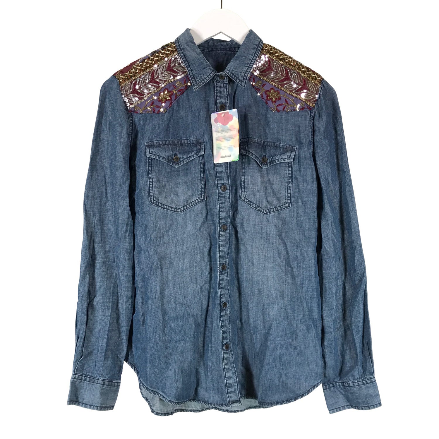  Kauluspaita  Farkkupaita, koko 42  Desigual 
