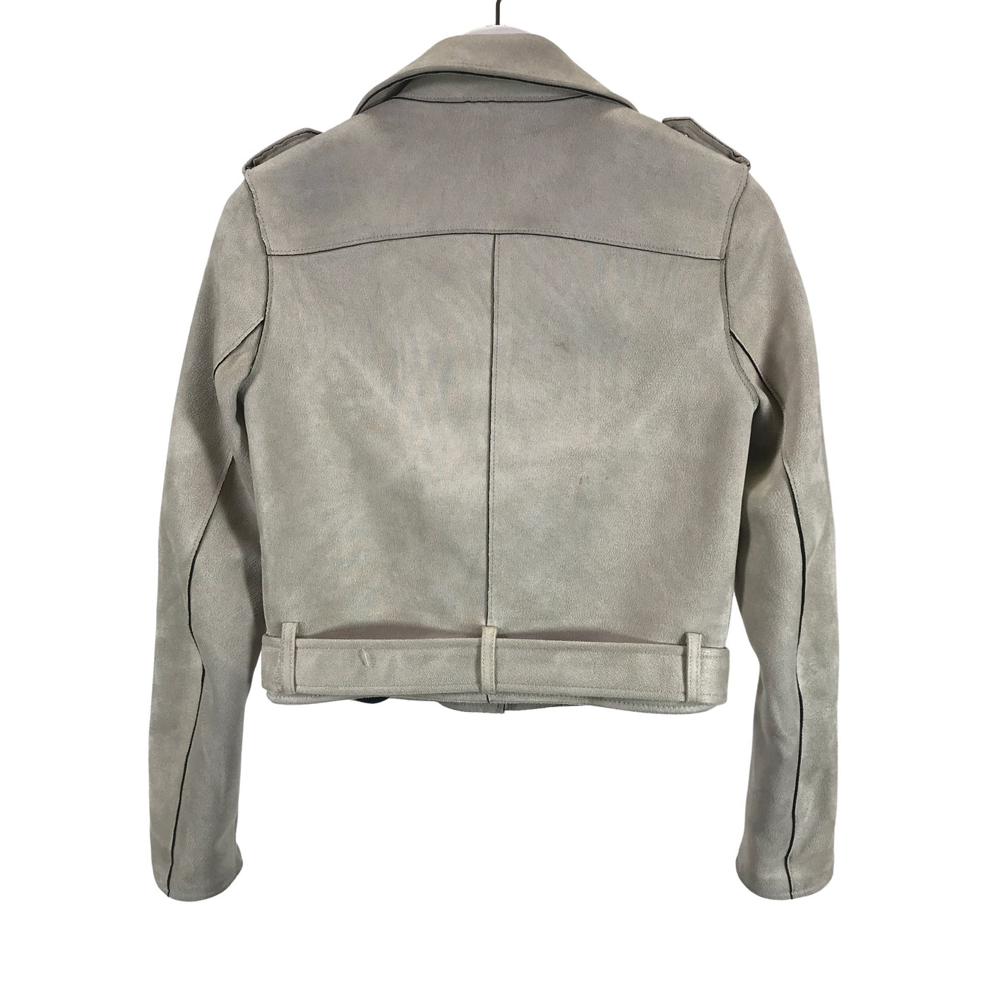 Unisex Zara - Nahkatakki, koko 34 -  (2)