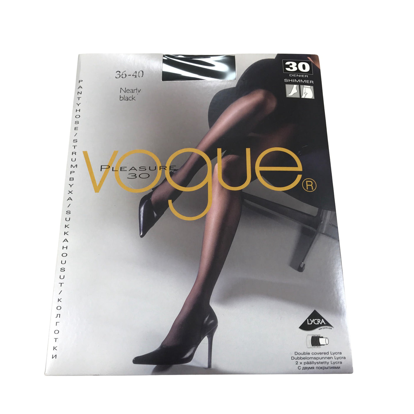 Unisex Vogue - Sukkahousut, ohuet, koko 36 -  (1)