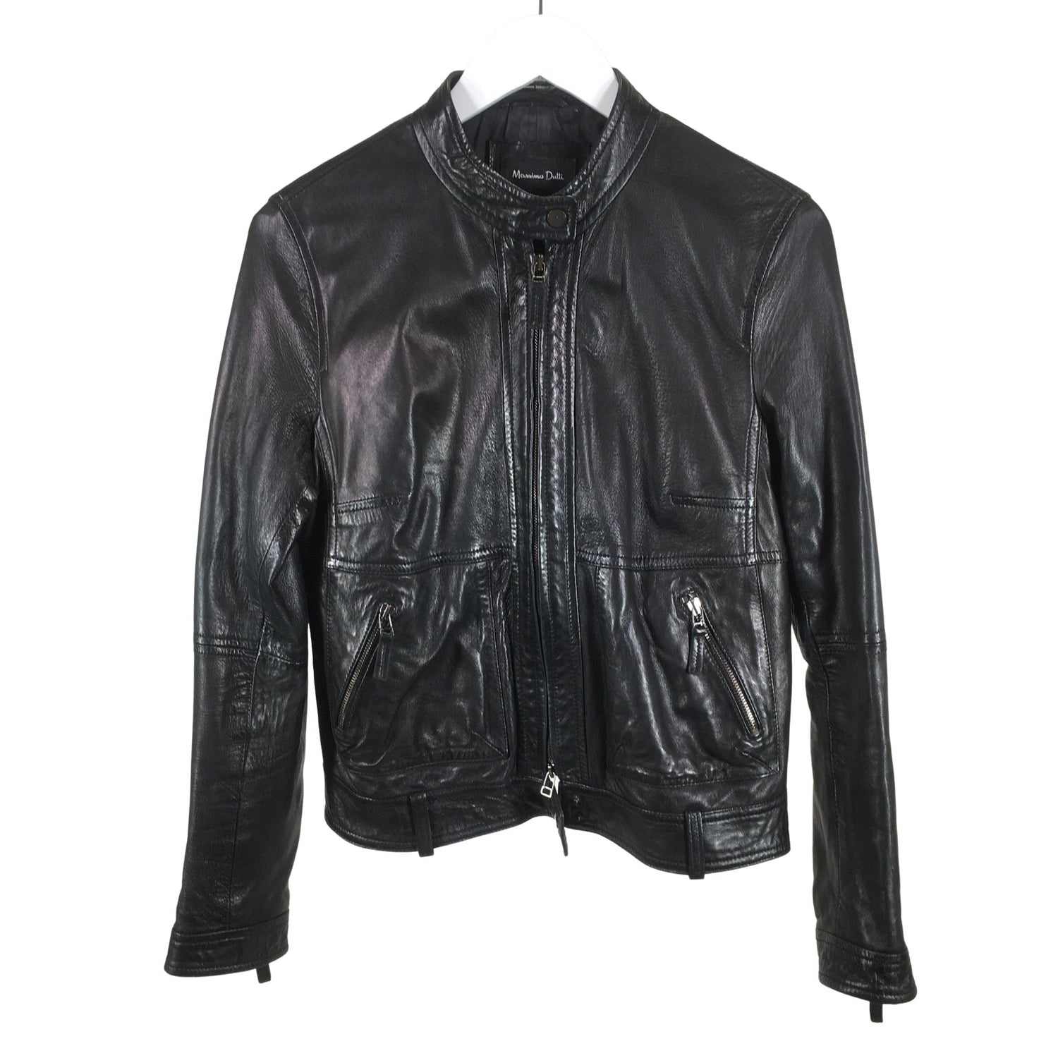  Nahkatakki  Nahkatakki, koko 42  Massimo Dutti 