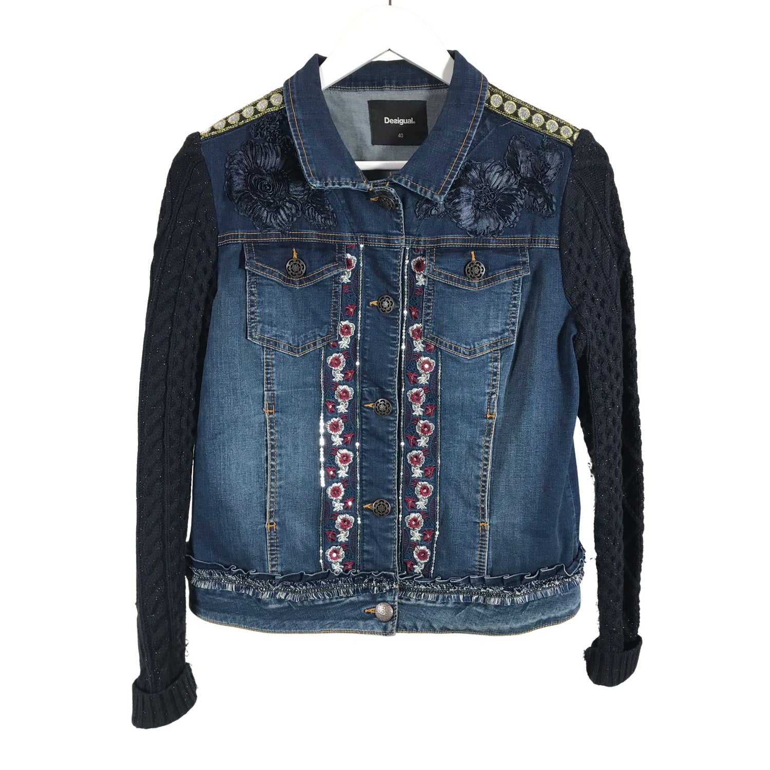  Farkkutakki  Farkkutakki, koko 40  Desigual 