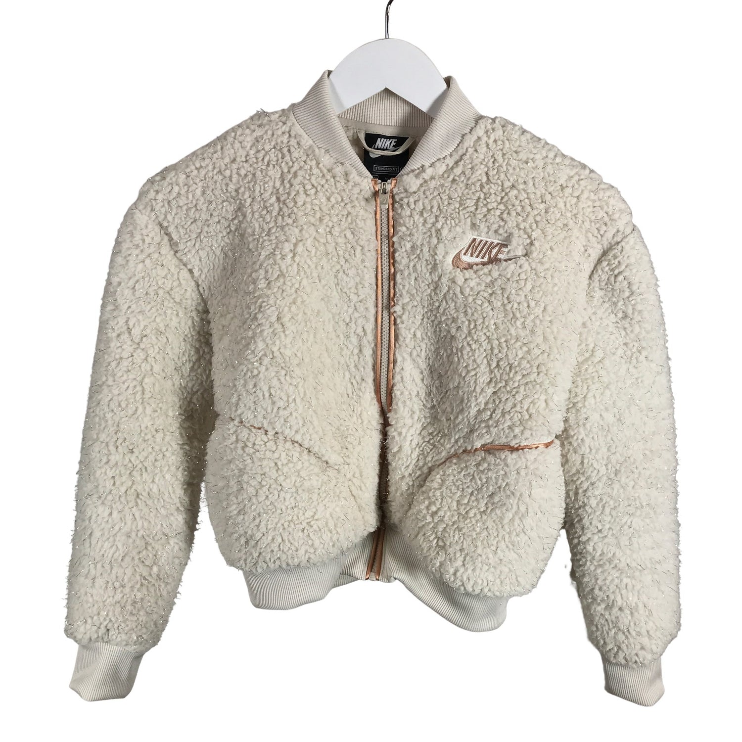  Villakangastakki  Karvatakki, koko 140 - 146  Nike 