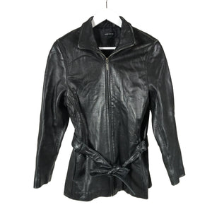 Unisex Hugo Boss - Leather jacket, size 38 -  (1)