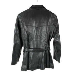 Unisex Hugo Boss - Leather jacket, size 38 -  (2)