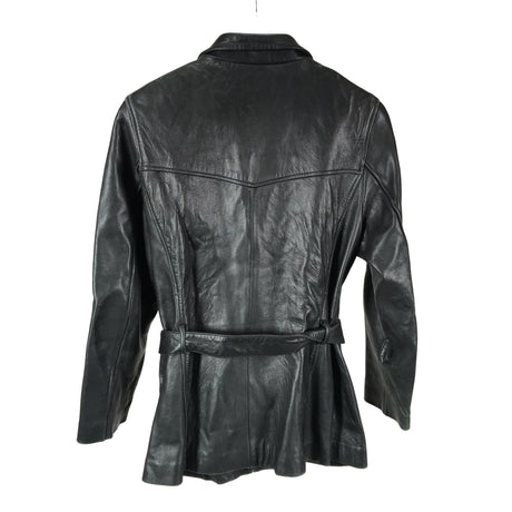 Unisex Hugo Boss - Leather jacket, size 38 -  (2)