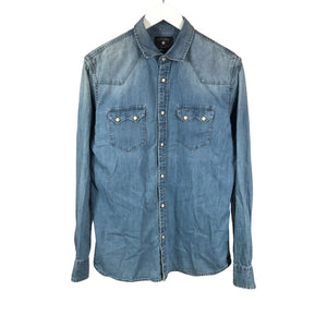 Denim shirt, size L