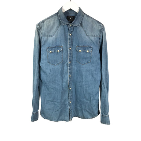 Unisex Zara - Denim shirt, size L -  ()