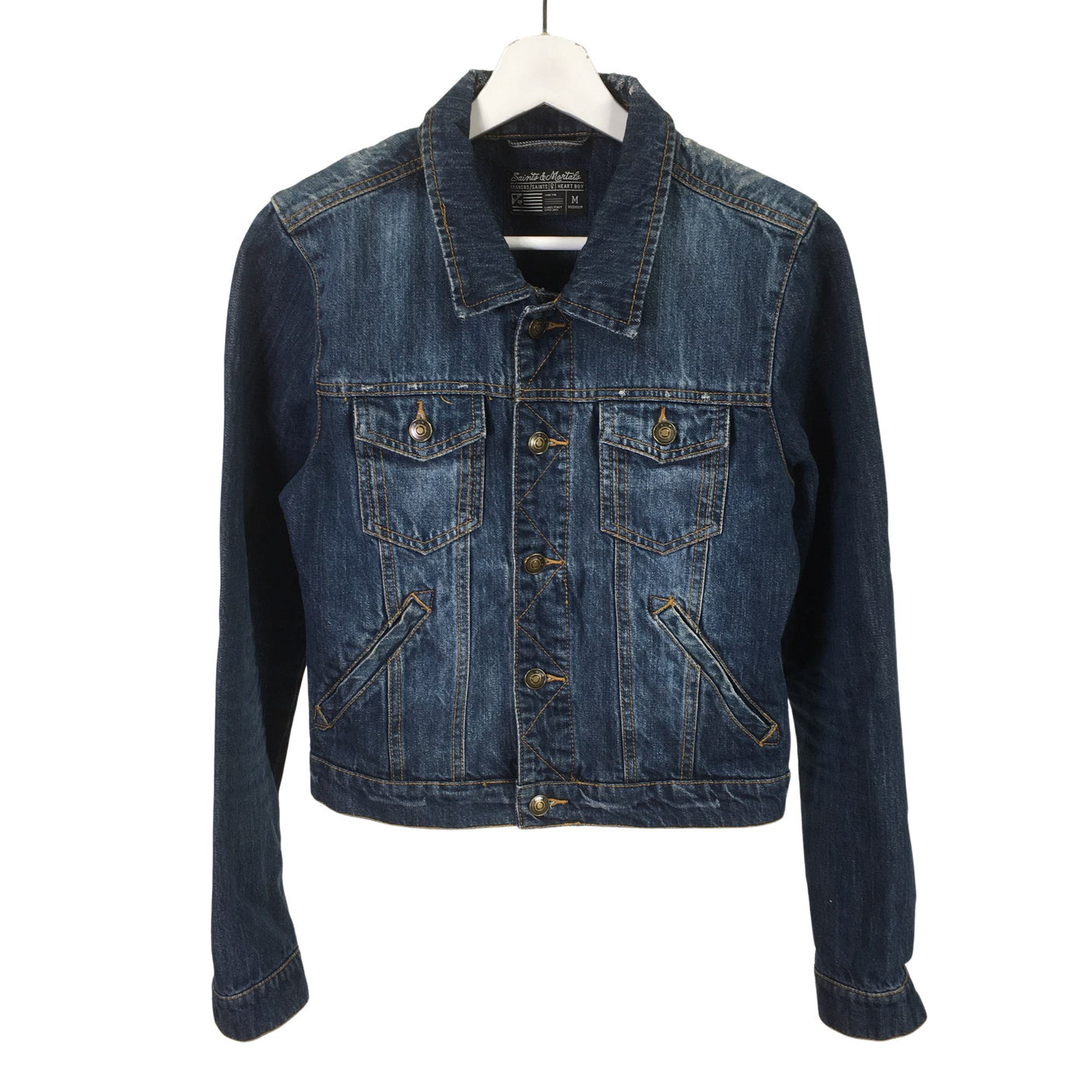 Unisex Saints & Mortals - Denim jacket, size 38 -  (1)