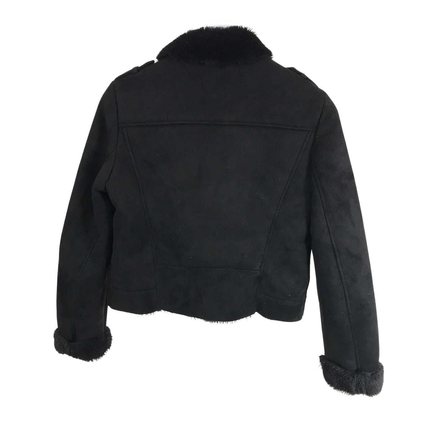 Unisex Zara - Leather jacket, size 36 -  (2)