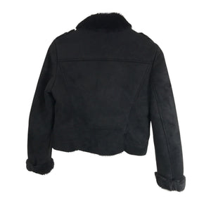 Unisex Zara - Leather jacket, size 36 -  (2)