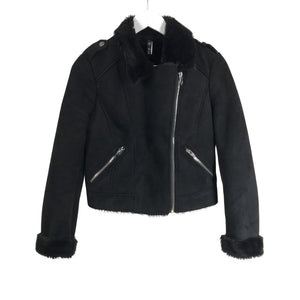 Unisex Zara - Leather jacket, size 36 -  (1)