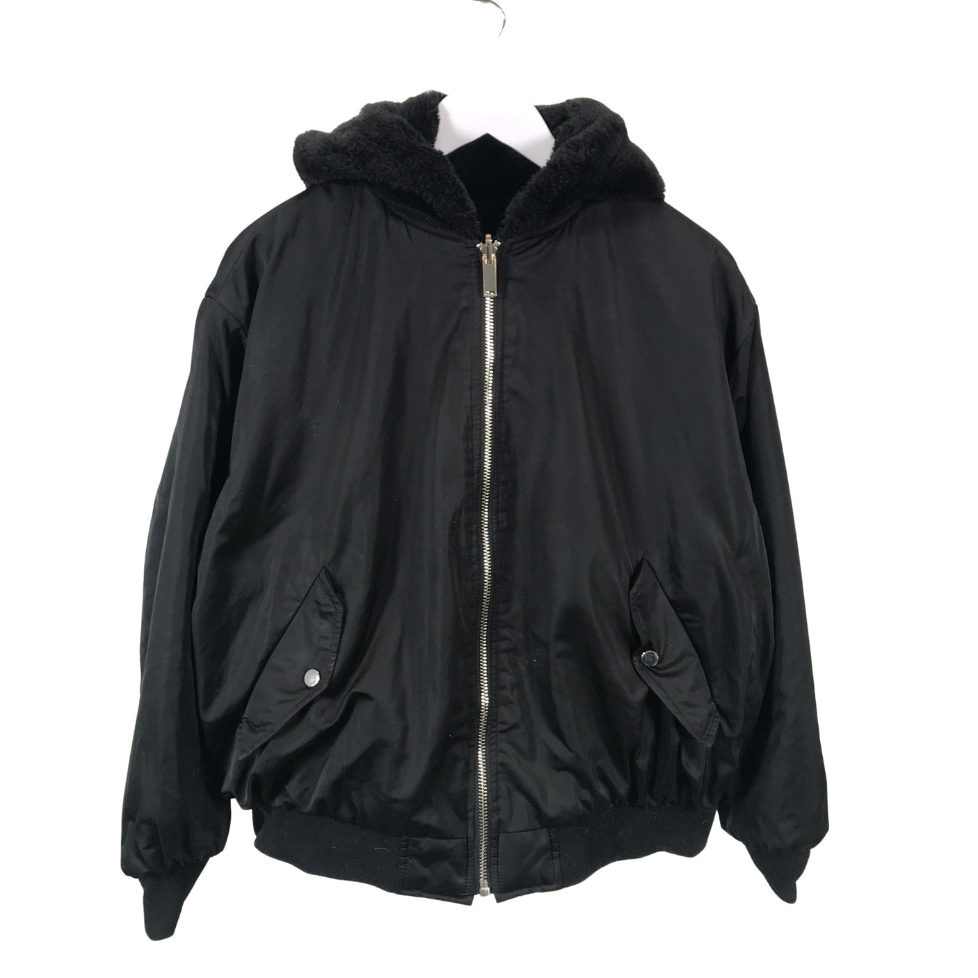 Unisex Zara - Fur coat, size 38 -  (2)