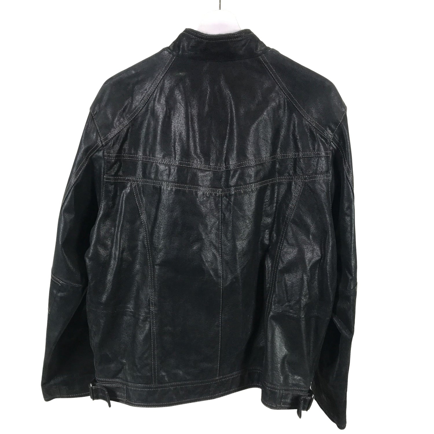 Leather jacket, size L