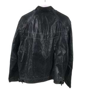 Leather jacket, size L