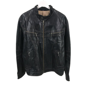 Leather jacket, size L